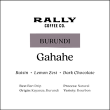 Burundi Gahahe