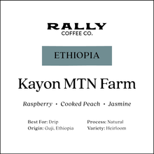 Ethiopia Kayon Mountain Farm